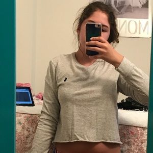 Crop Ralph Lauren Polo Long Sleeve